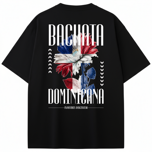 CAMISETA OVERSIZE BACHATA DOMINICANA 2.0