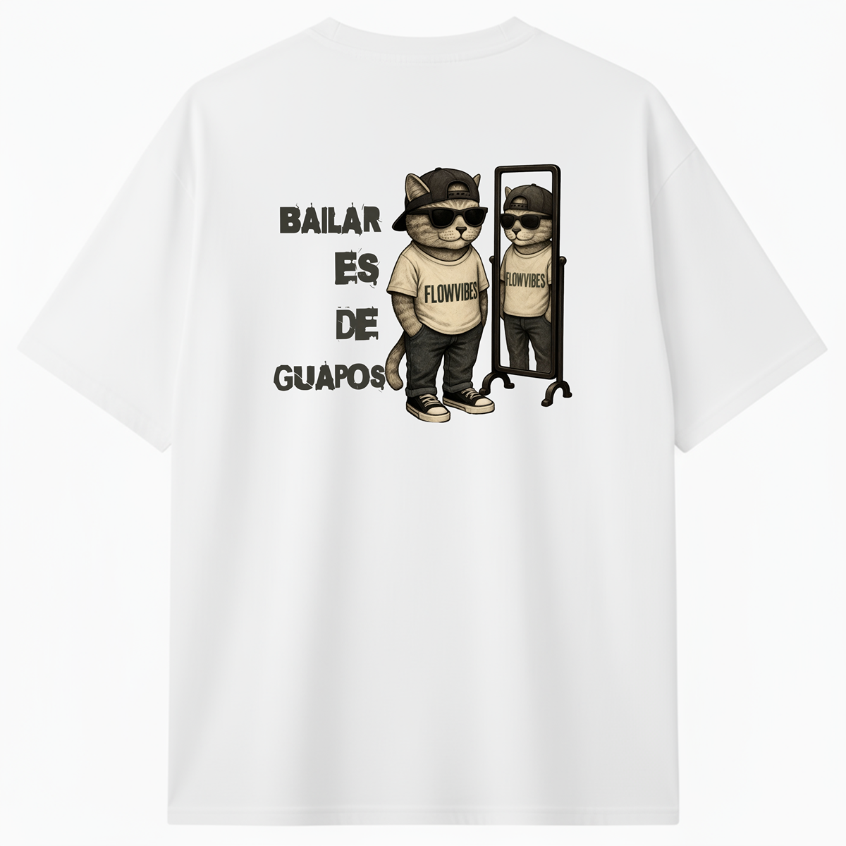 CAMISETA REGULAR BAILAR ES DE GUAPOS