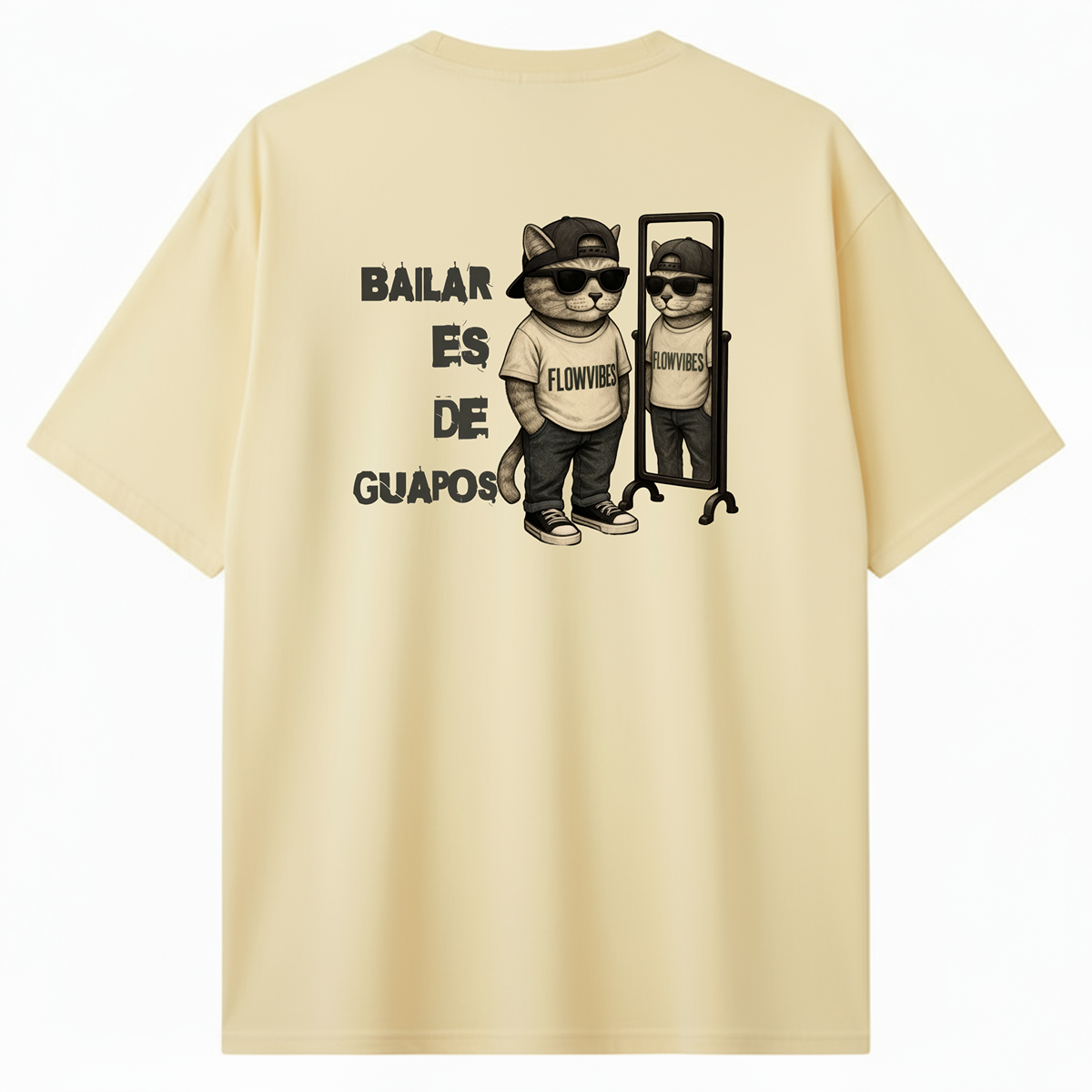 CAMISETA REGULAR BAILAR ES DE GUAPOS