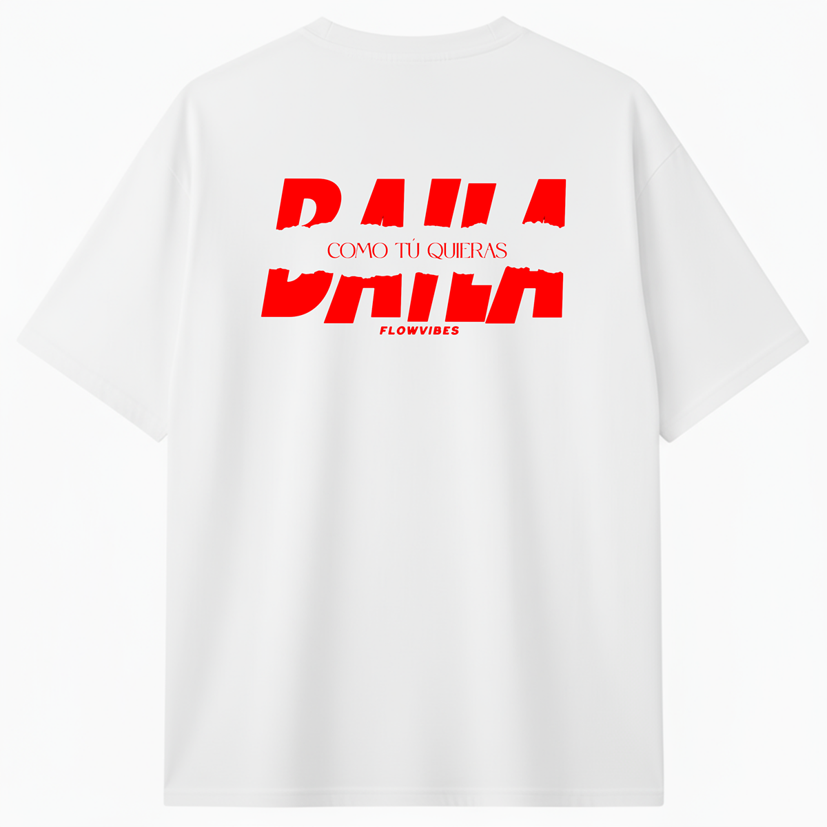 CAMISETA REGULAR BAILA COMO TÚ QUIERAS