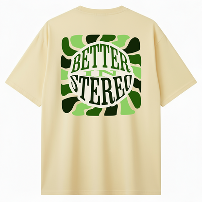 CAMISETA REGULAR BETTER IN STEREO