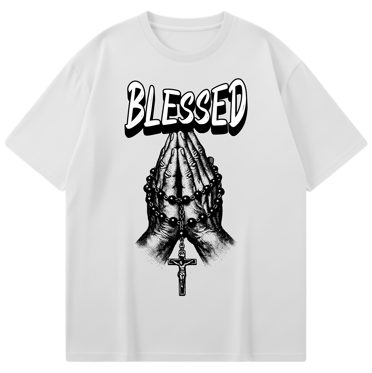 CAMISETA OVERSIZE (240g/m2) BLESSED