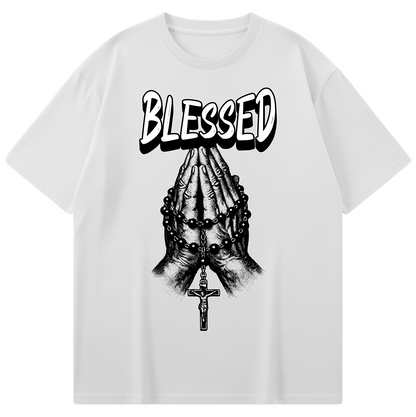 CAMISETA OVERSIZE (240g/m2) BLESSED