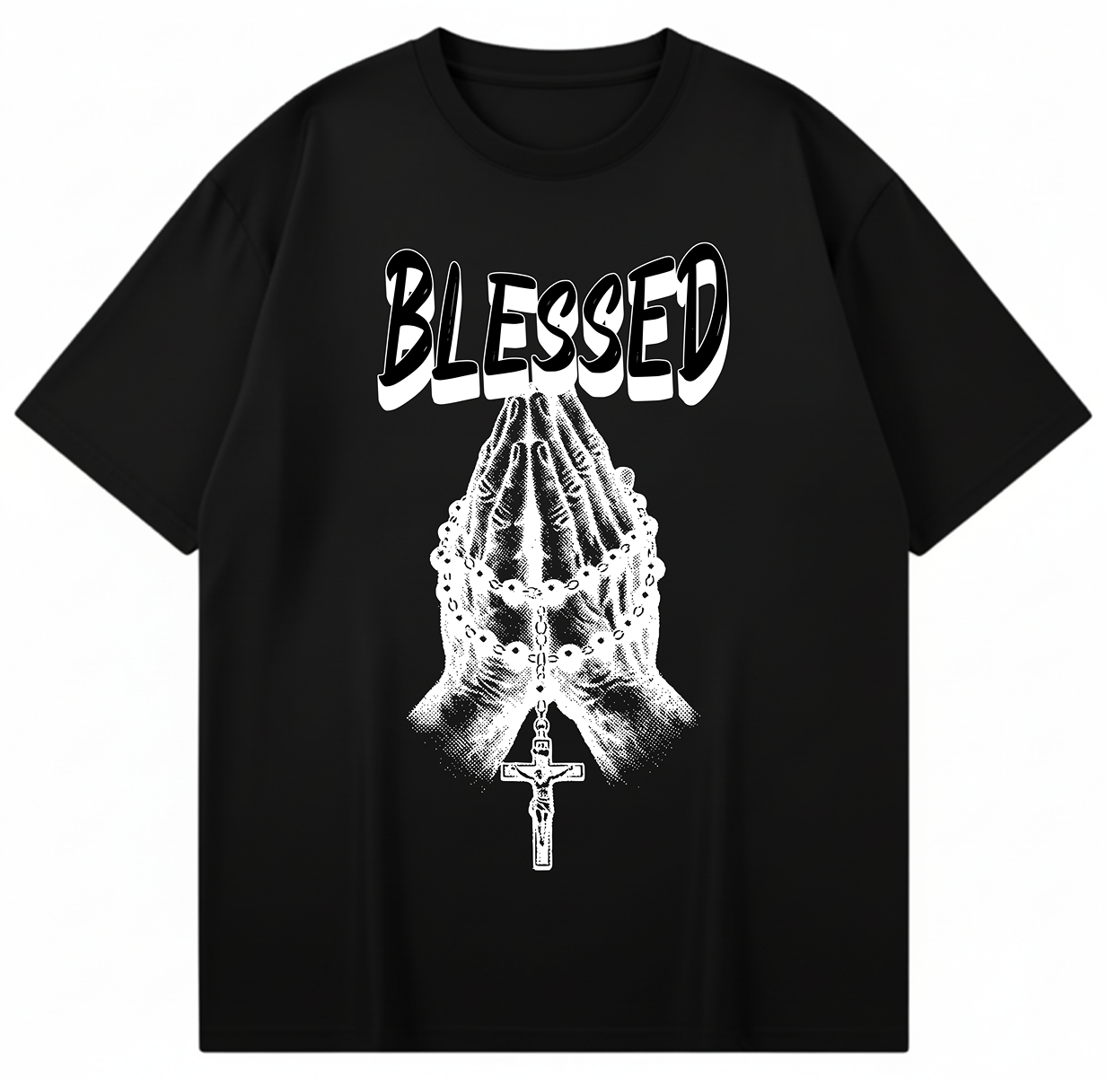 CAMISETA OVERSIZE (240g/m2) BLESSED