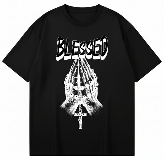 CAMISETA OVERSIZE (240g/m2) BLESSED