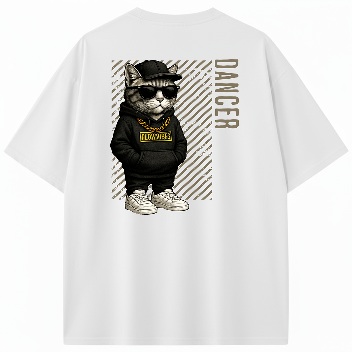 CAMISETA OVERSIZE/BOXY FLOW DANCER