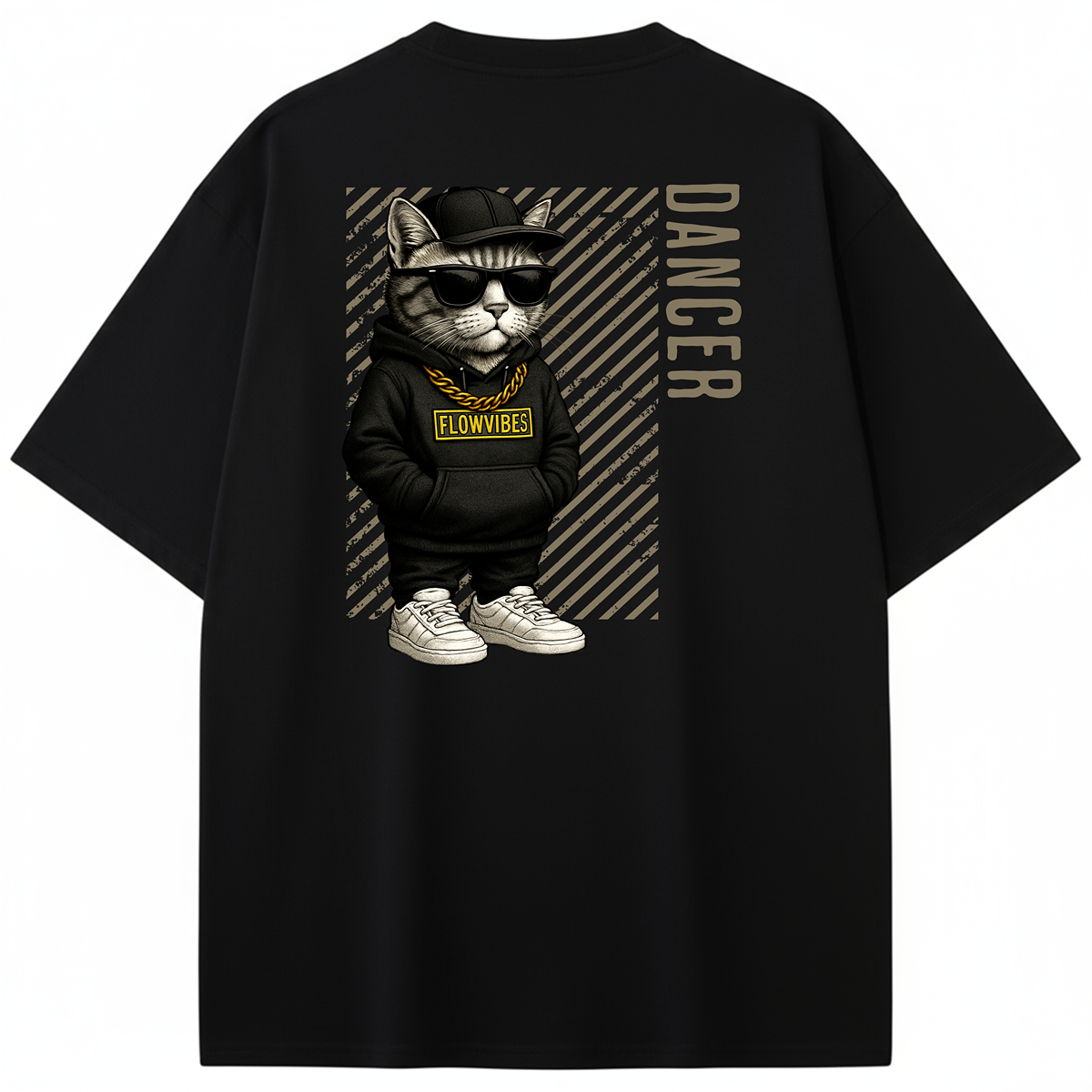 CAMISETA OVERSIZE/BOXY FLOW DANCER
