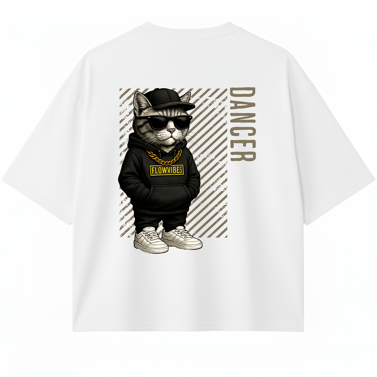 CAMISETA OVERSIZE/BOXY FLOW DANCER