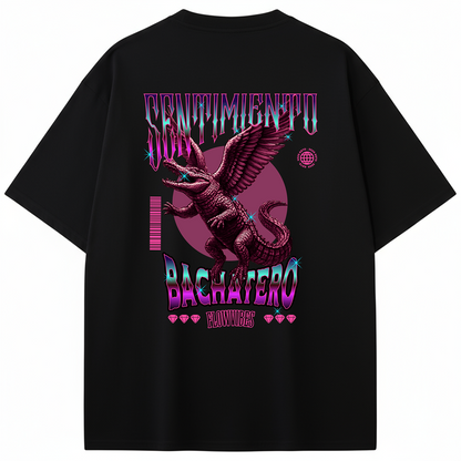 CAMISETA OVERSIZE SENTIMIENTO BACHATERO