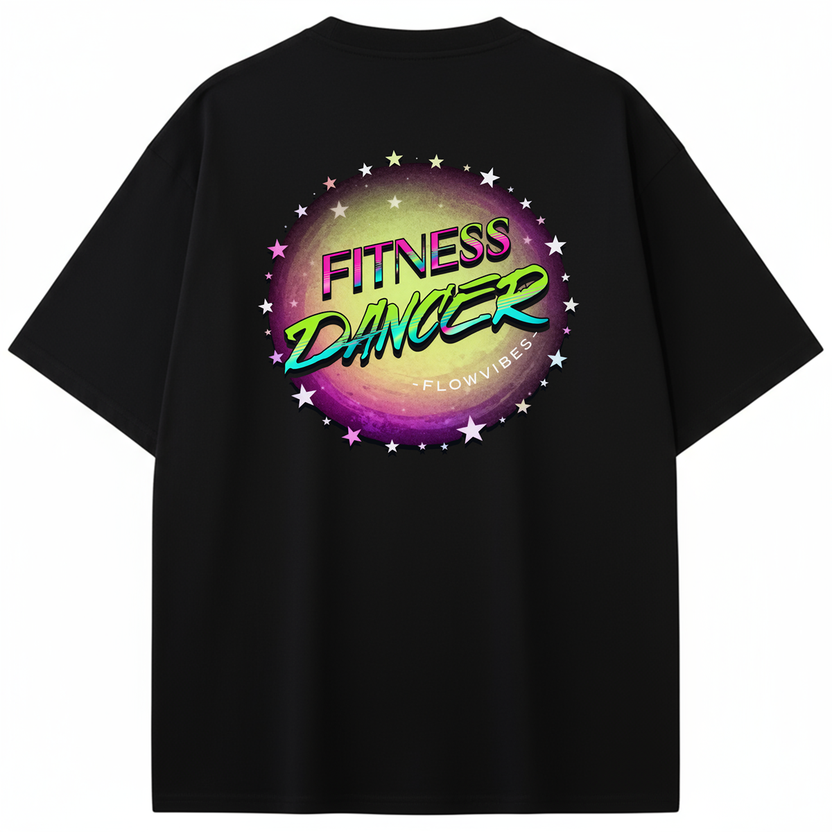 CAMISETA OVERSIZE/BOXY FITNESS DANCER