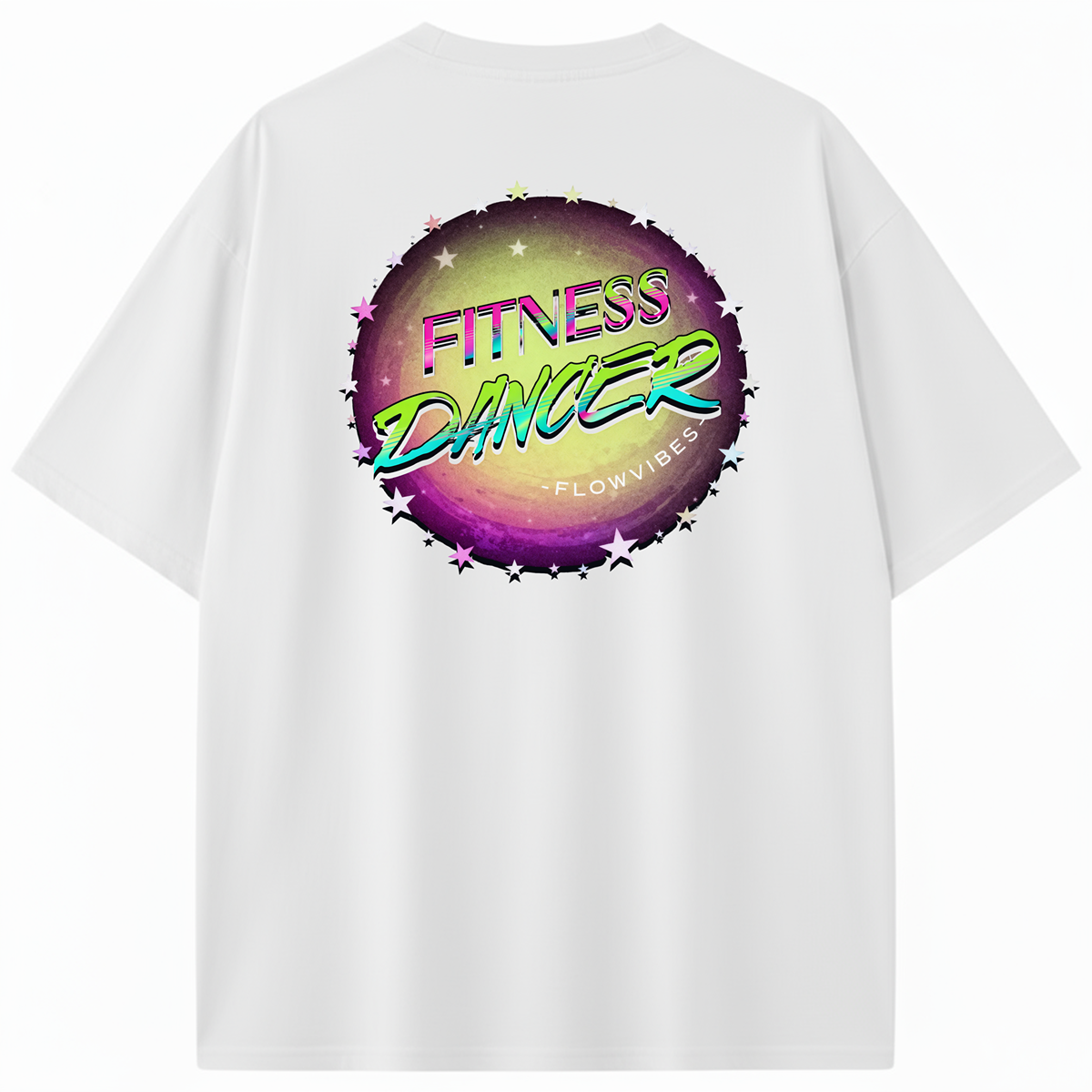 CAMISETA OVERSIZE/BOXY FITNESS DANCER