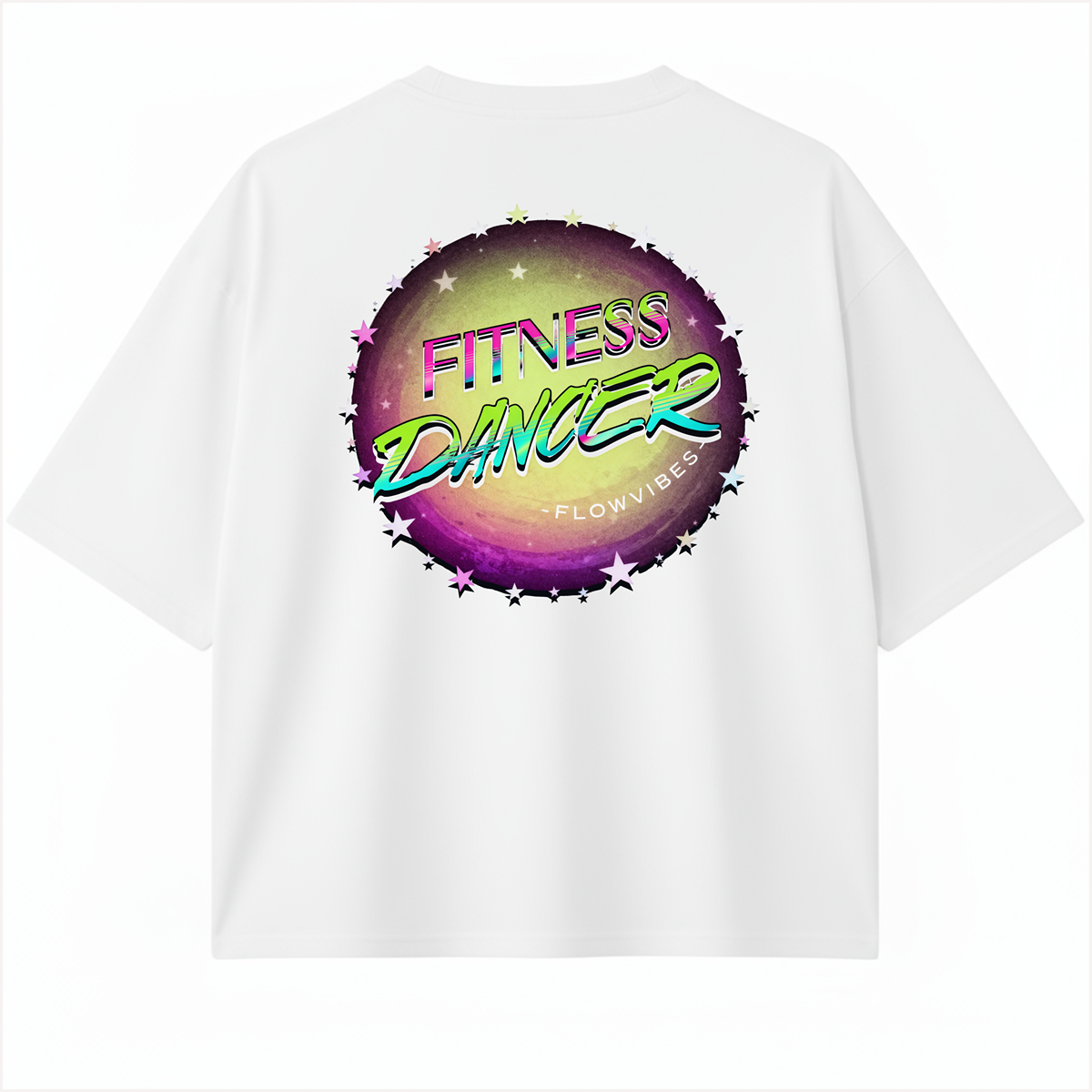 CAMISETA OVERSIZE/BOXY FITNESS DANCER