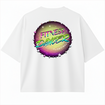 CAMISETA BOXY OVERSIZE FITNESS DANCER