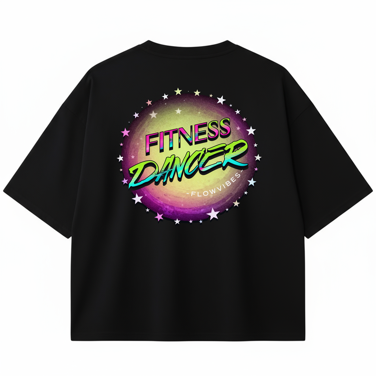 CAMISETA OVERSIZE/BOXY FITNESS DANCER