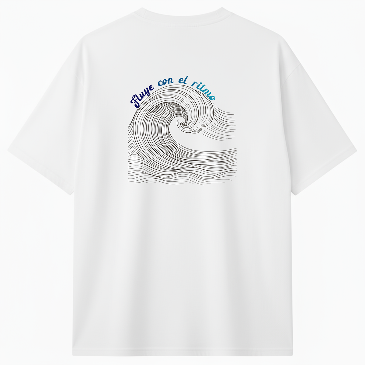 CAMISETA REGULAR FLUYE CON EL RITMO