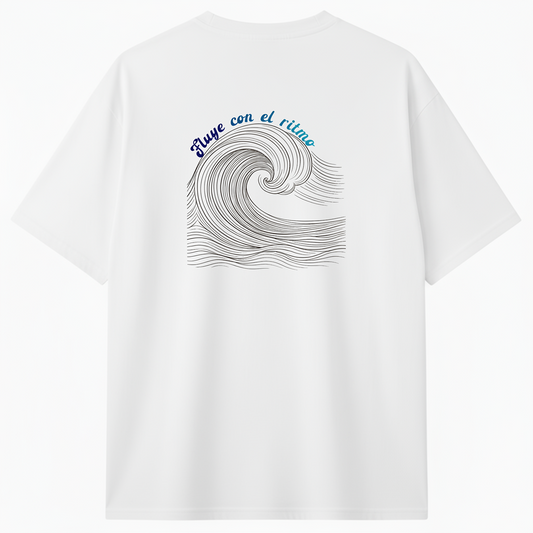 CAMISETA REGULAR FLUYE CON EL RITMO