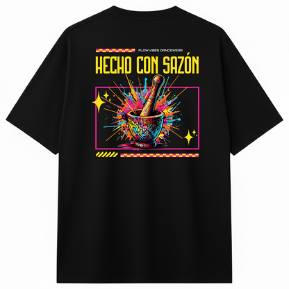 CAMISETA REGULAR HECHO CON SAZÓN