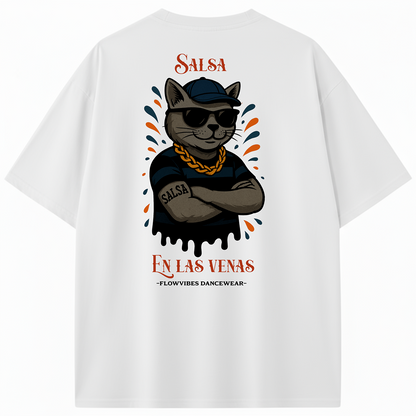 CAMISETA OVERSIZESALSA EN LAS VENAS