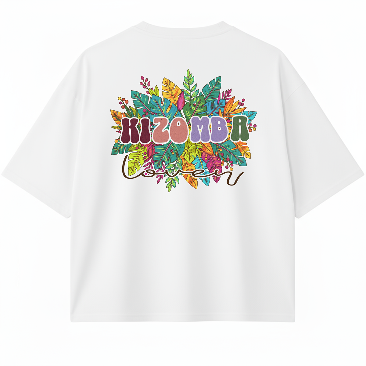 CAMISETA OVERSIZE/BOXY KIZOMBA LOVER