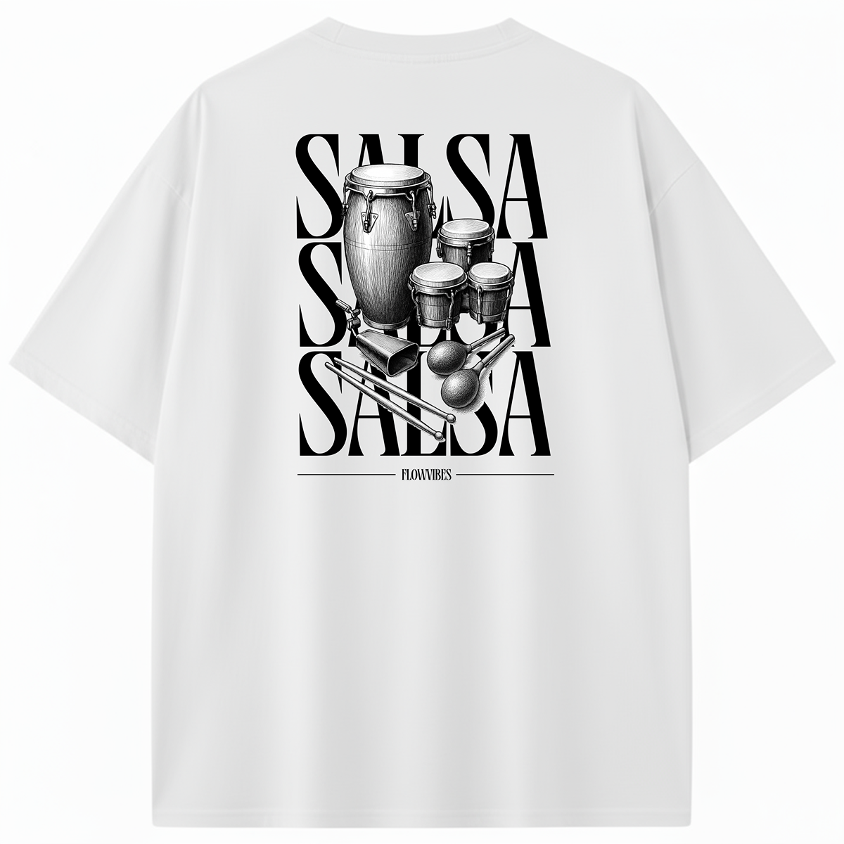 CAMISETA OVERSIZE/BOXY SALSA