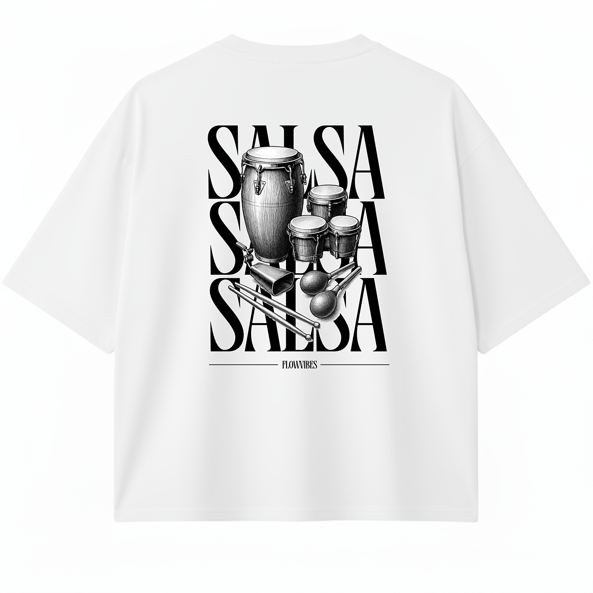 CAMISETA OVERSIZE/BOXY SALSA