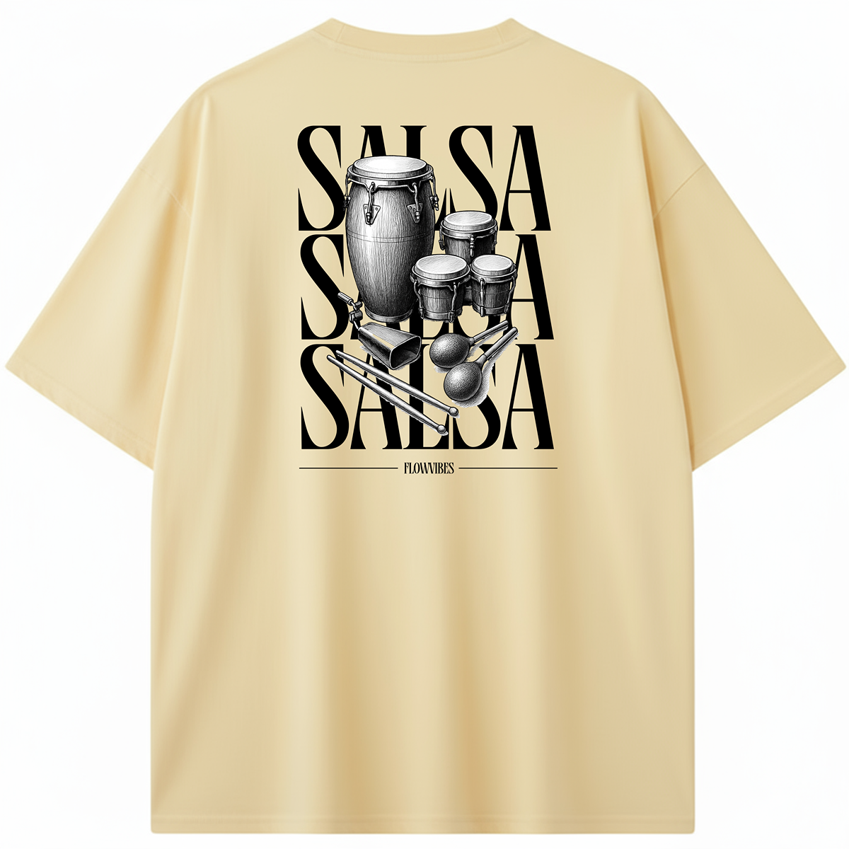 CAMISETA OVERSIZE/BOXY SALSA