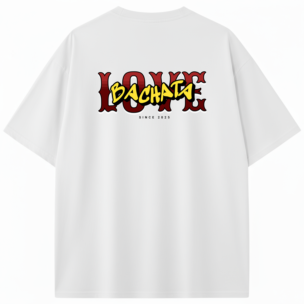 CAMISETA OVERSIZE/BOXY LOVE BACHATA