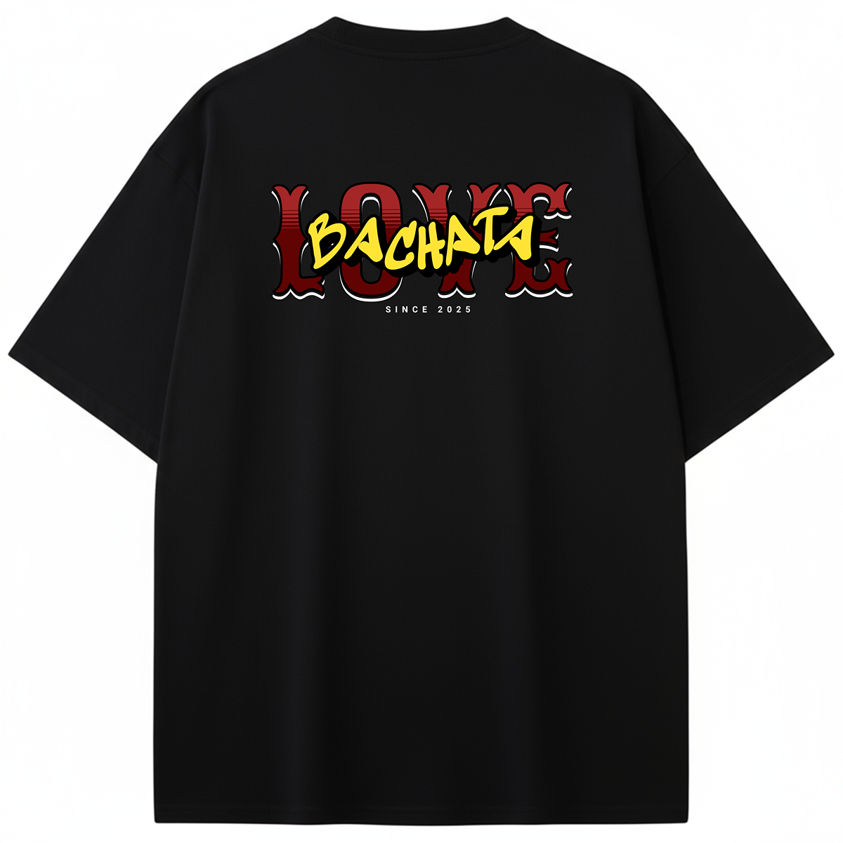 CAMISETA OVERSIZE/BOXY LOVE BACHATA