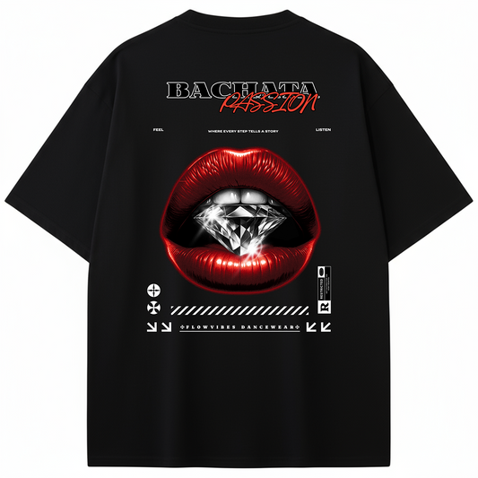 CAMISETA OVERSIZE BACHATA PASSION
