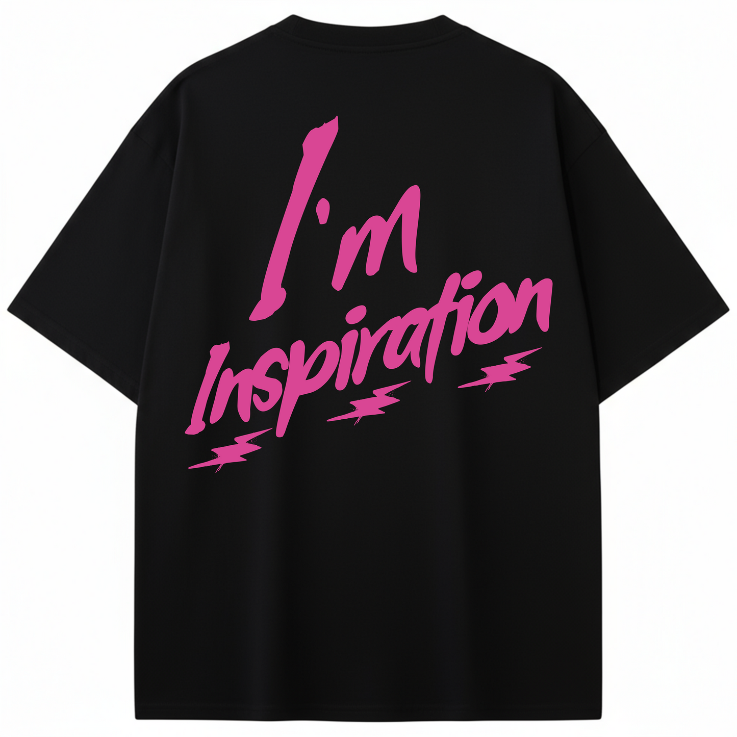 CAMISETA OVERSIZE SOY INSPIRACIÓN