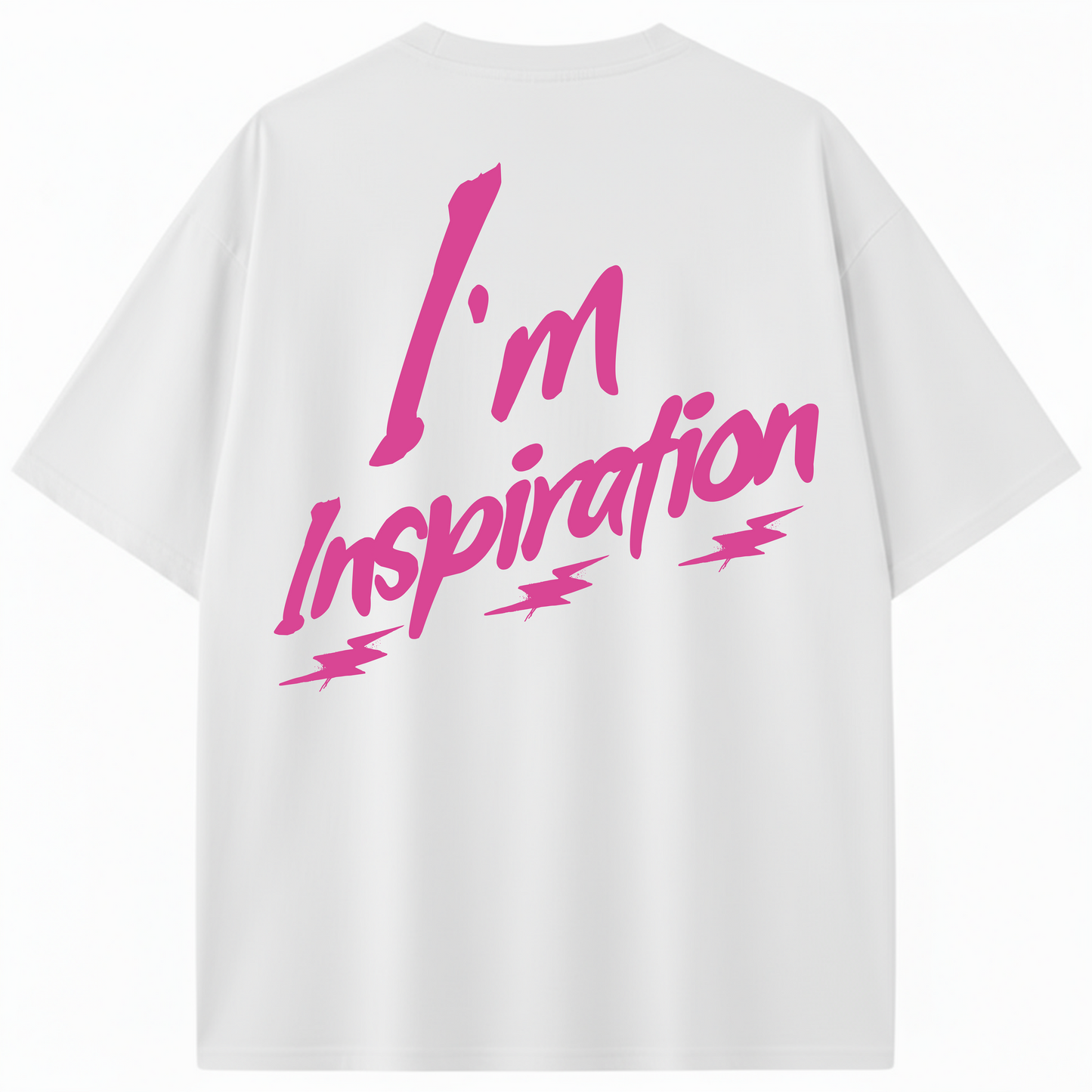 CAMISETA OVERSIZE SOY INSPIRACIÓN