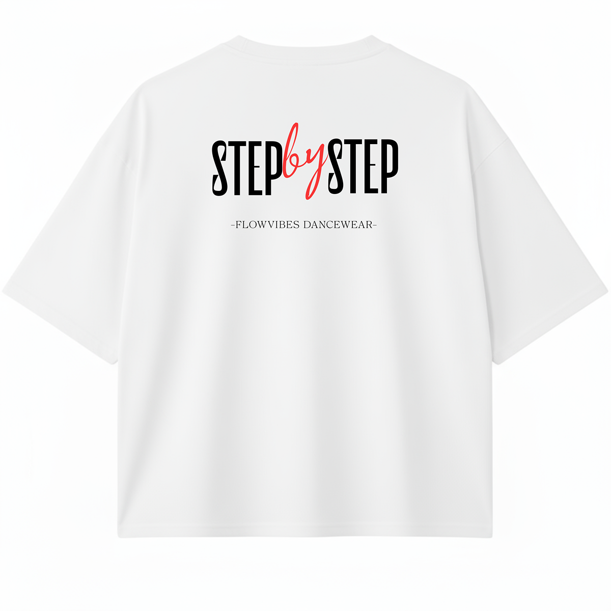 CAMISETA BOXY OVERSIZE STEP BY STEP