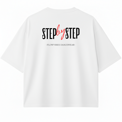 CAMISETA BOXY OVERSIZE STEP BY STEP