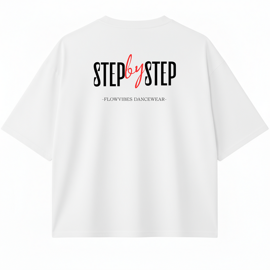 CAMISETA BOXY OVERSIZE STEP BY STEP