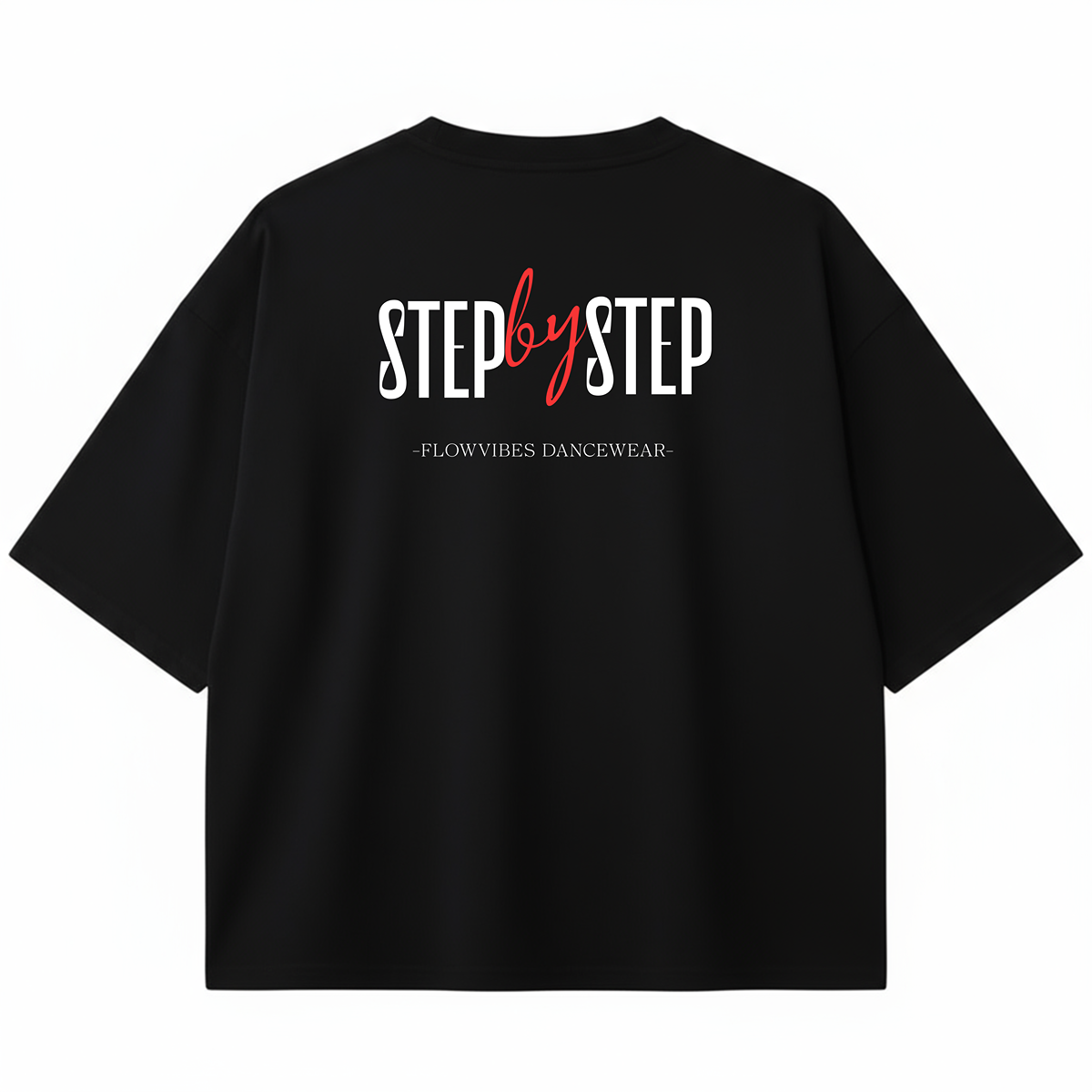 CAMISETA BOXY OVERSIZE STEP BY STEP