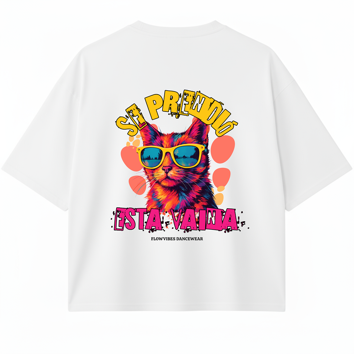 CAMISETA OVERSIZE/BOXY SE PRENDIÓ ESTA VAINA