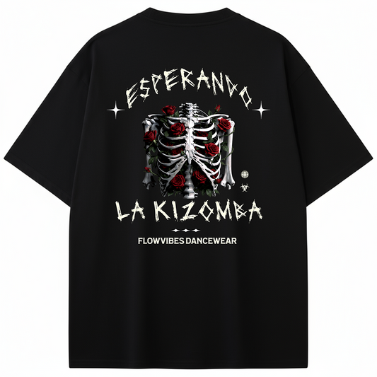 CAMISETA OVERSIZE ESPERANDO LA KIZOMBA