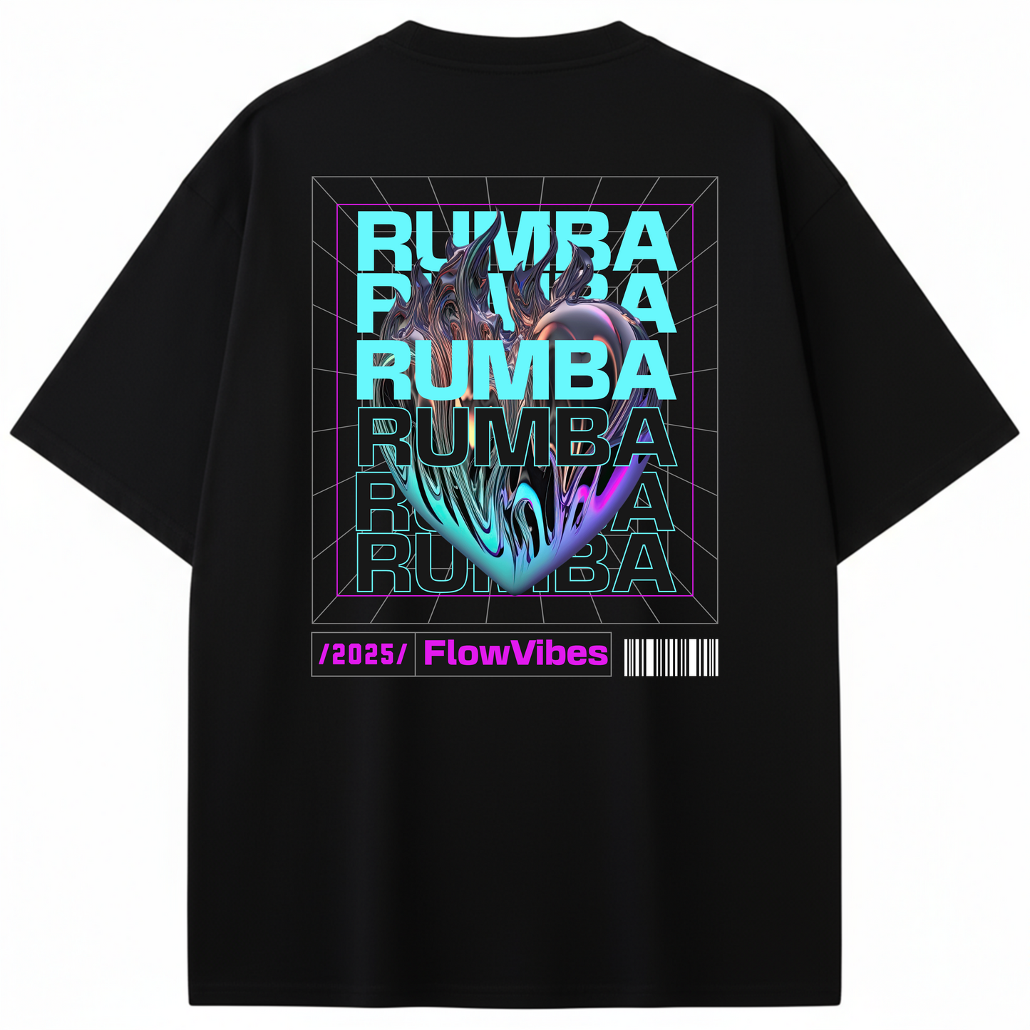 CAMISETA OVERSIZE RUMBA 2.0