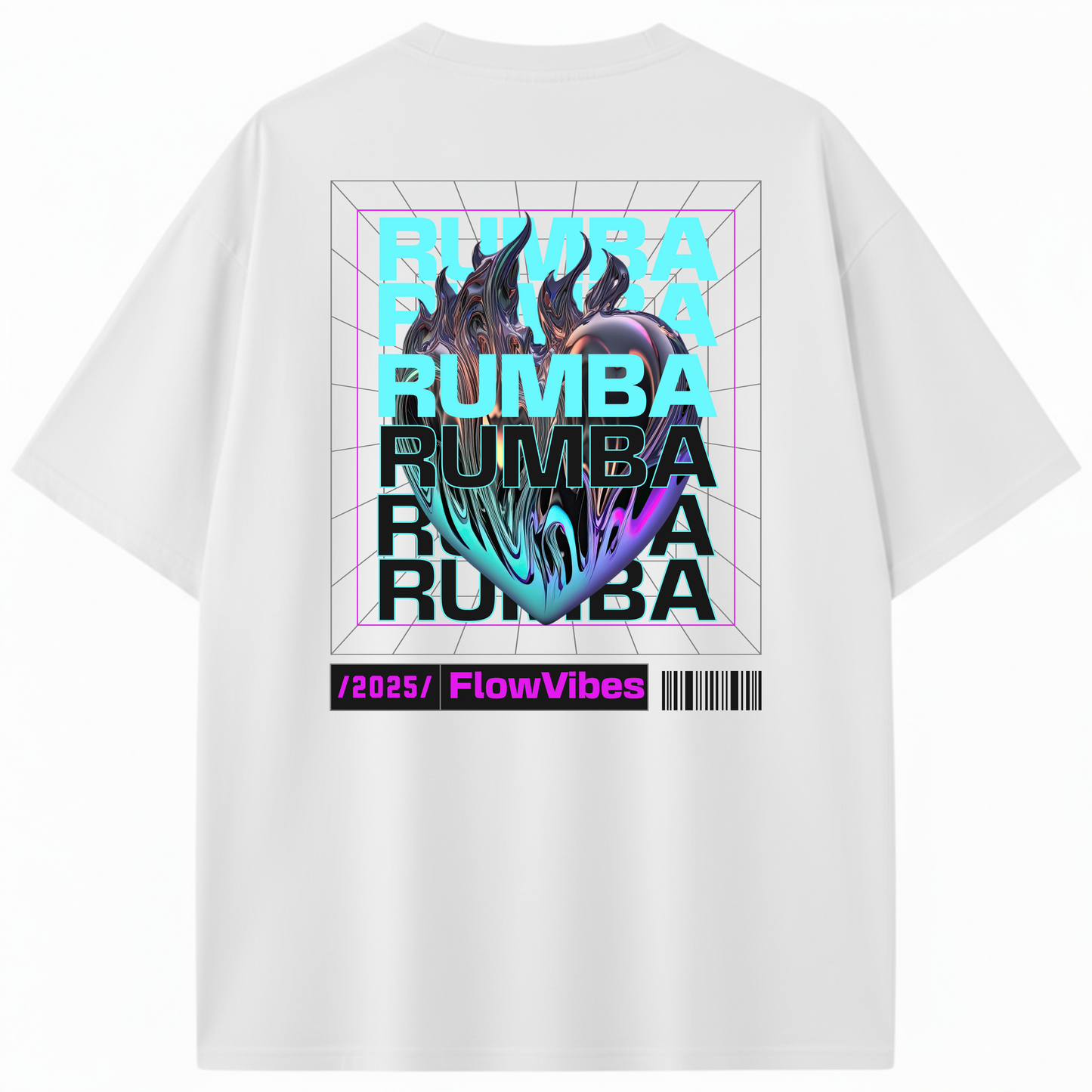 CAMISETA OVERSIZE RUMBA 2.0