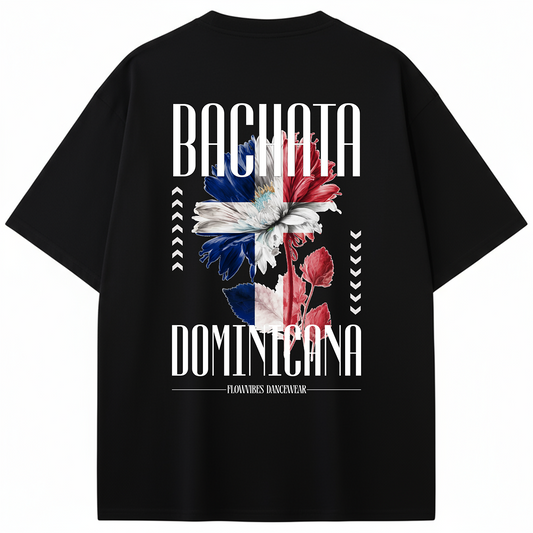 CAMISETA OVERSIZE BACHATA DOMINICANA