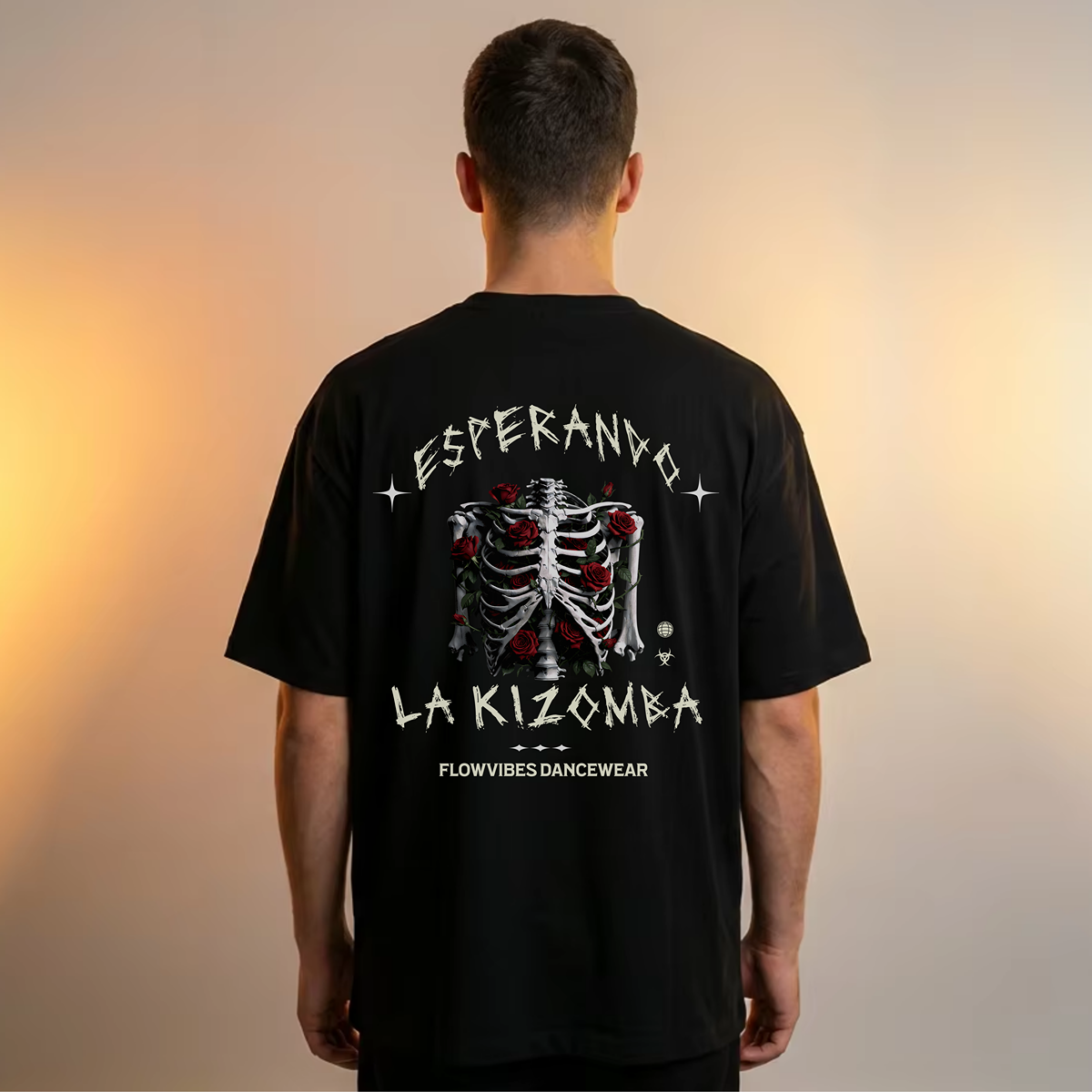 CAMISETA OVERSIZE ESPERANDO LA KIZOMBA
