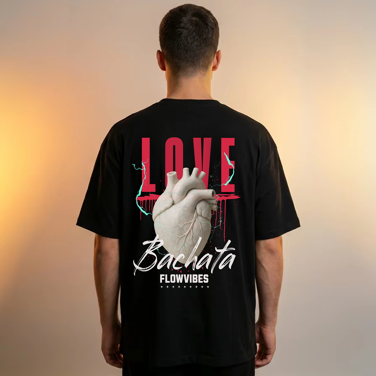 CAMISETA OVERSIZE LOVE BACHATA 2.0