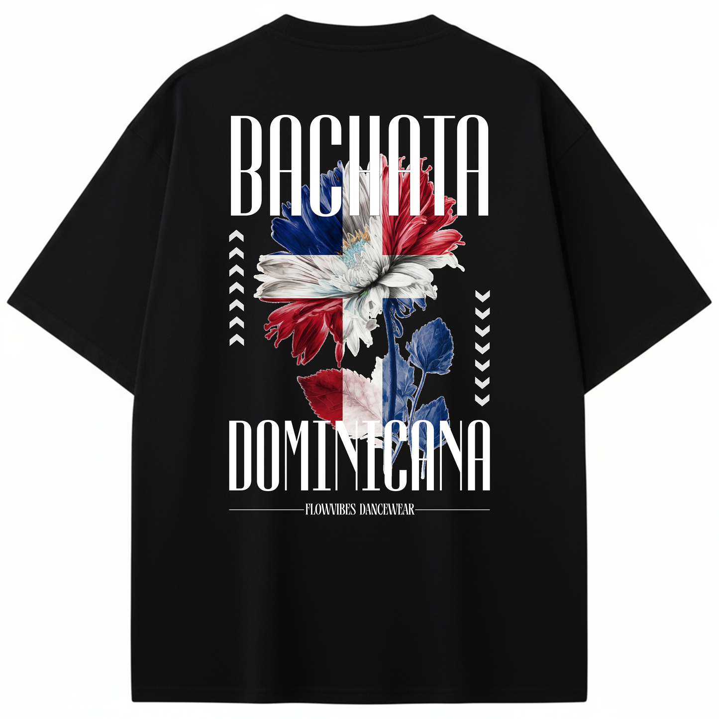CAMISETA OVERSIZE BACHATA DOMINICANA 2.0