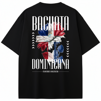 CAMISETA OVERSIZE BACHATA DOMINICANA 2.0