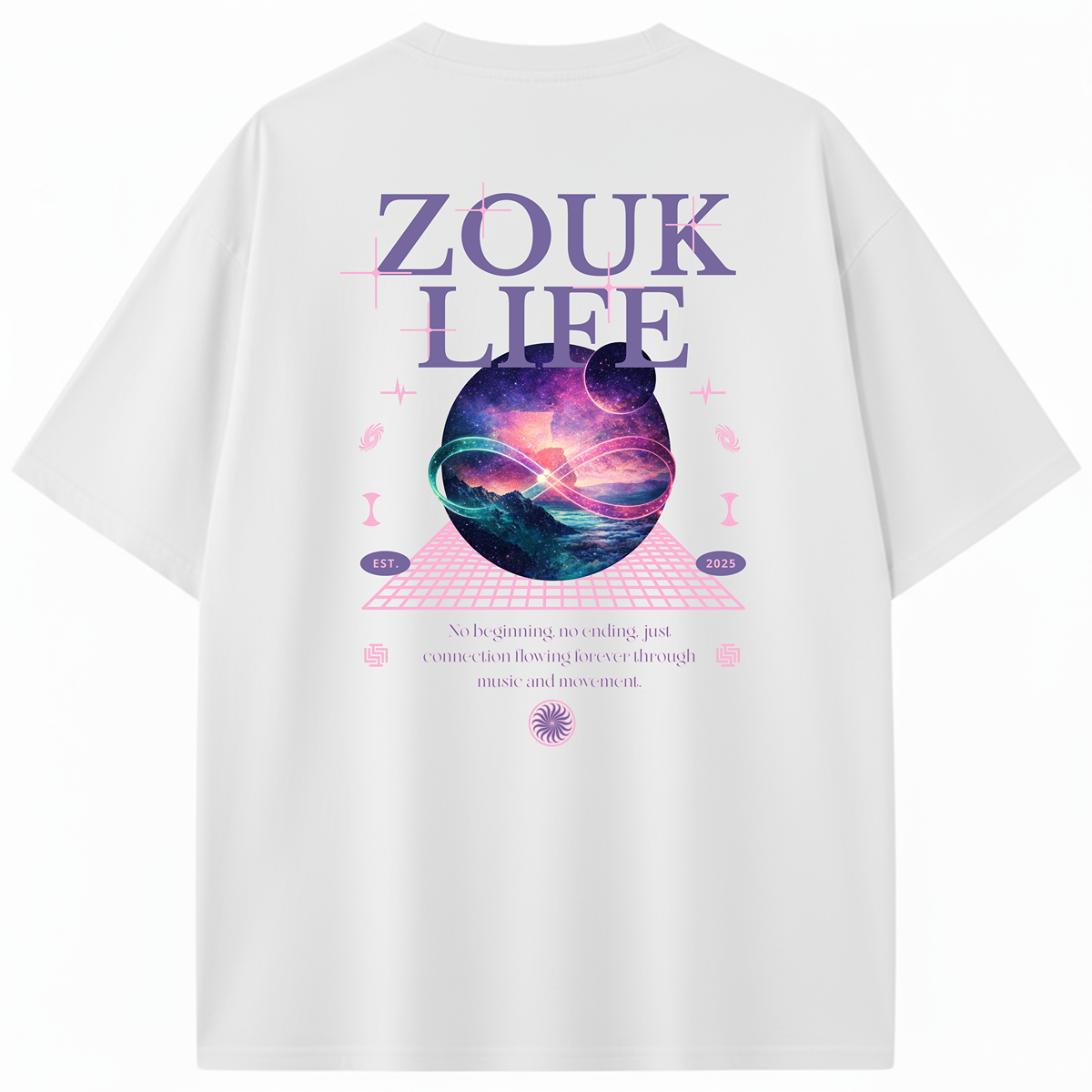 CAMISETA OVERSIZE ZOUK LIFE