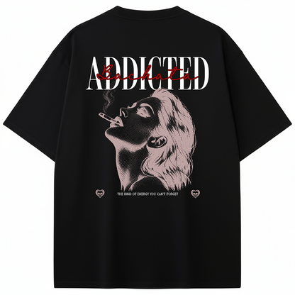 CAMISETA OVERSIZE BACHATA ADDICTED