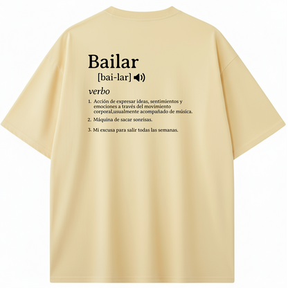 CAMISETA OVERSIZE BAILAR
