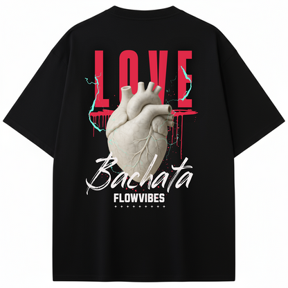 CAMISETA OVERSIZE LOVE BACHATA 2.0